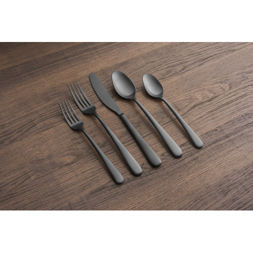Cambridge Rafael 20Piece 18/0 Stainless Steel Flatware Set, Service
